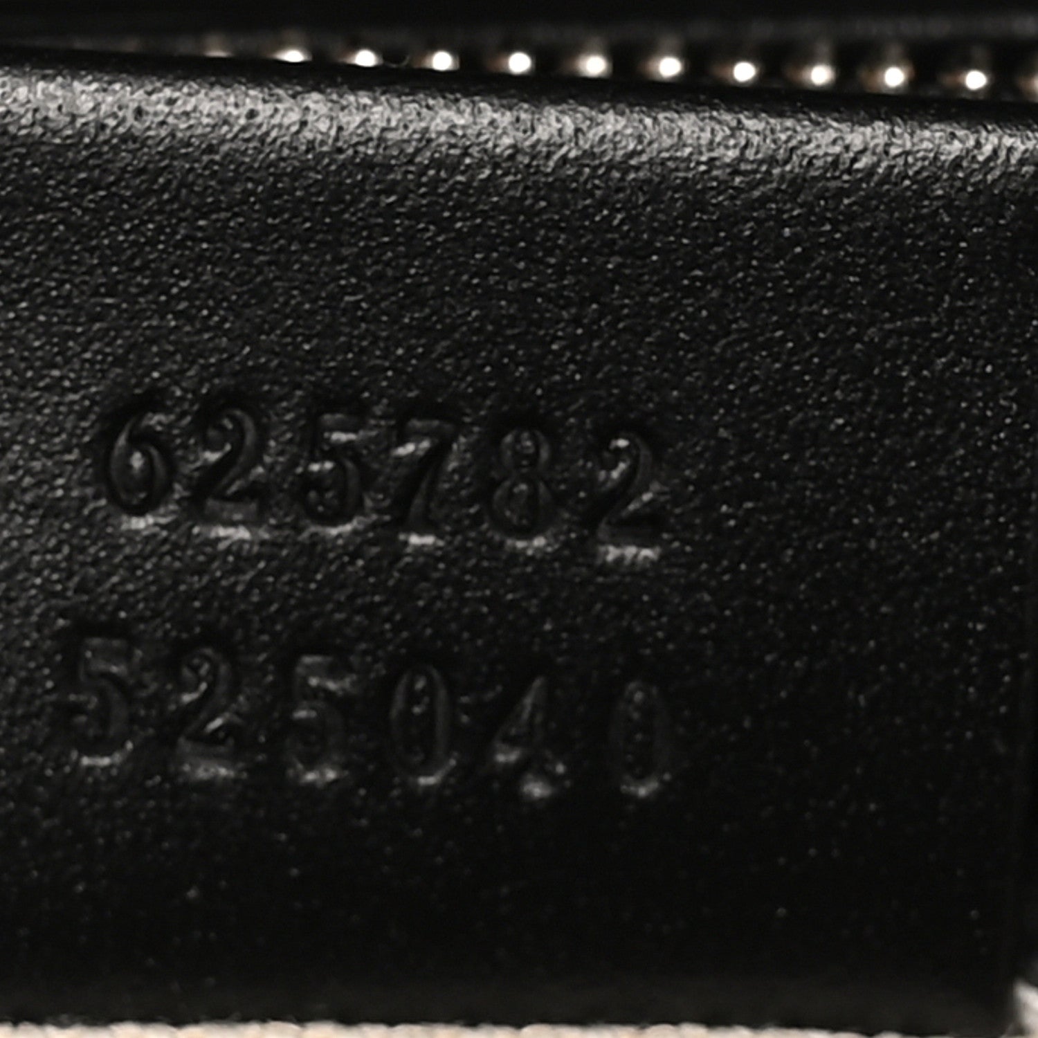 Gucci Calfskin GG Tennis Embossed Messenger Bag Black 7 of 11