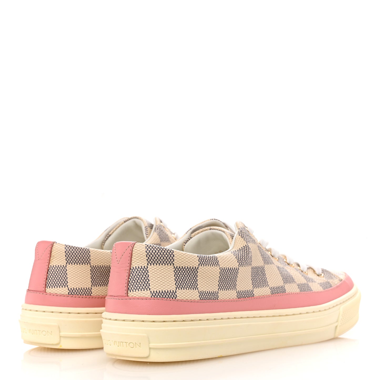 Damier Azur Stellar Sneakers 38 Rose Ballerine