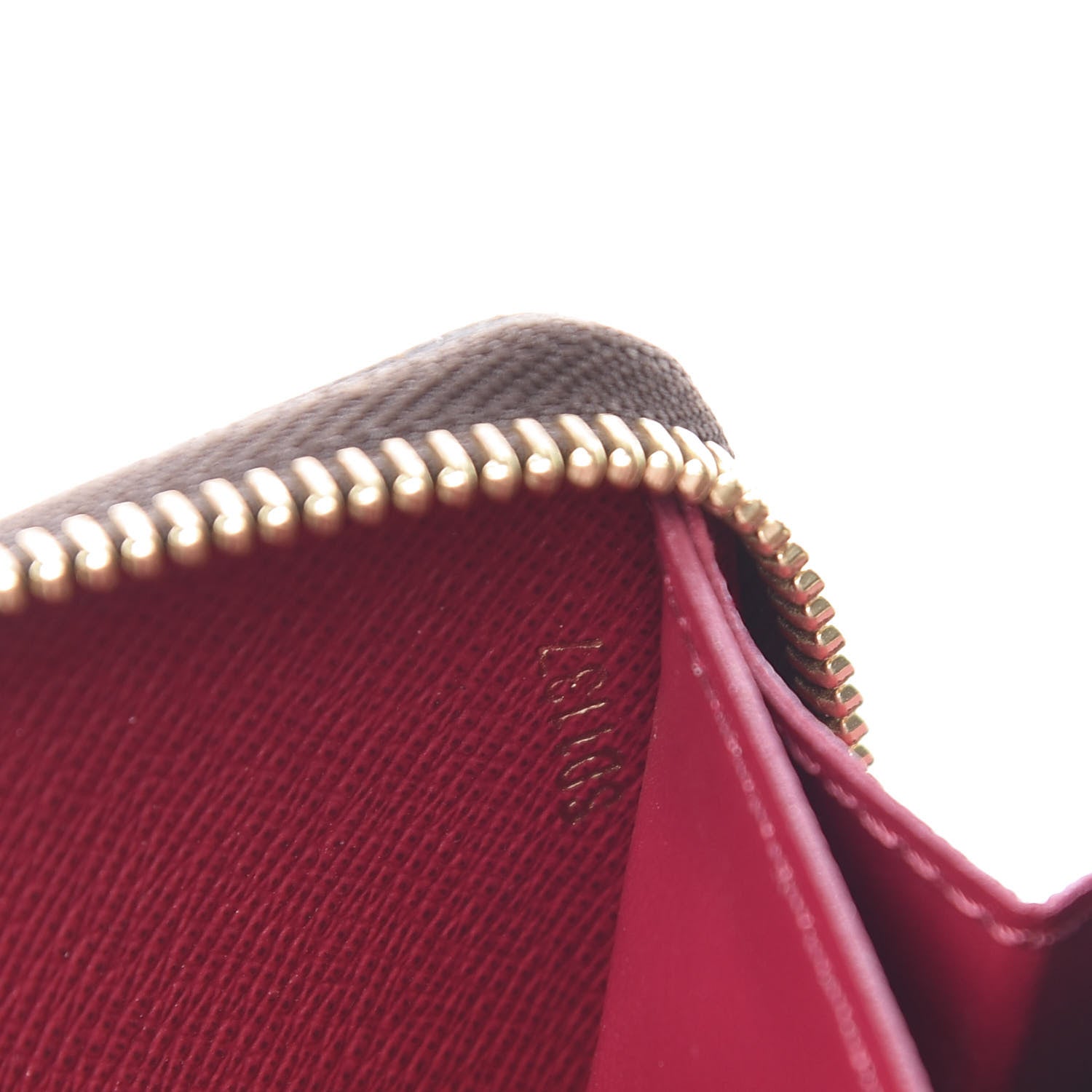 Louis Vuitton Monogram Clemence Wallet Fuchsia 7 of 10