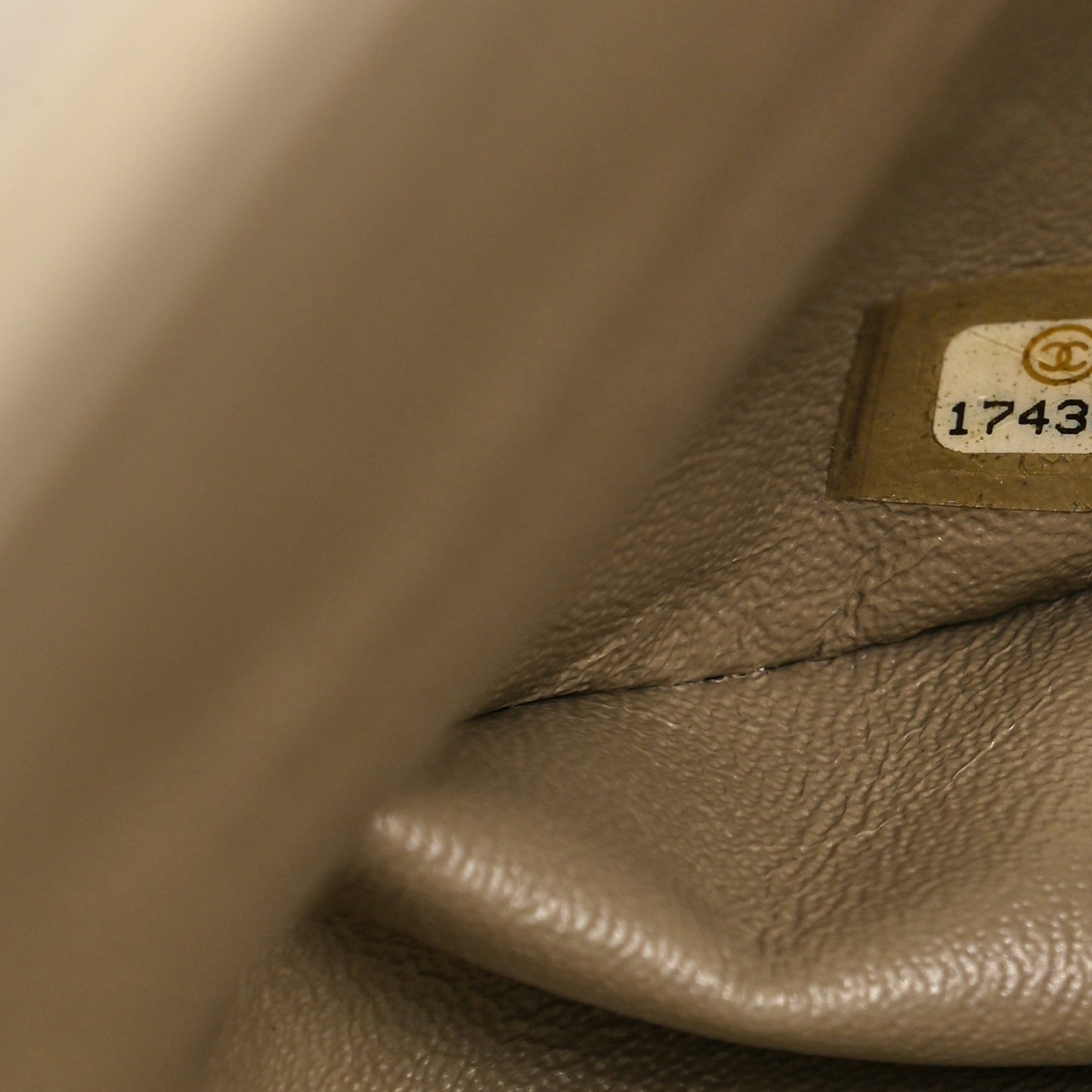 Patent Calfskin Quilted Jumbo Double Flap Gold