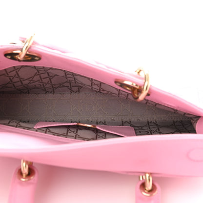 Christian Dior Lambskin Cannage Medium Lady D-Joy Pink 5 of 10