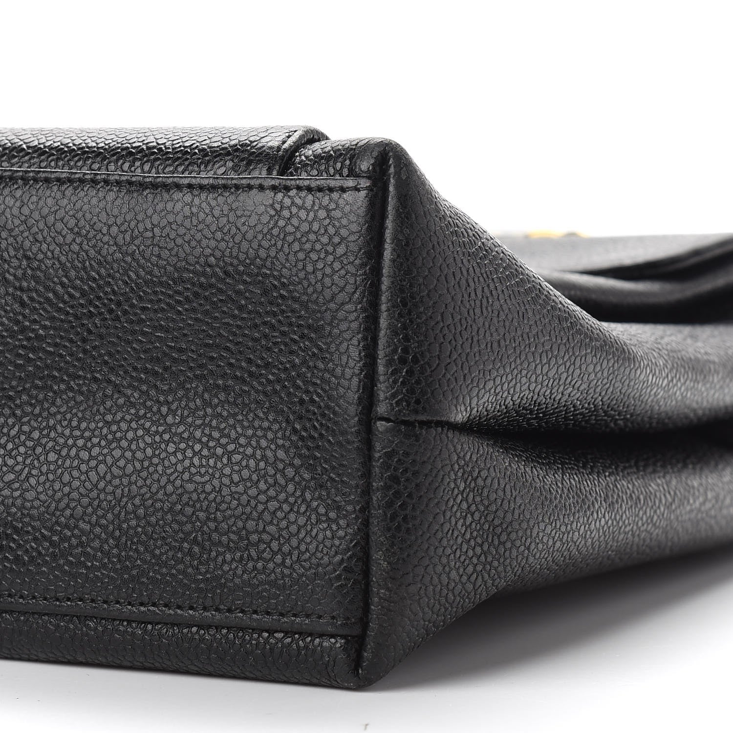 Chanel Caviar CC Shopper Tote Black 8 of 10