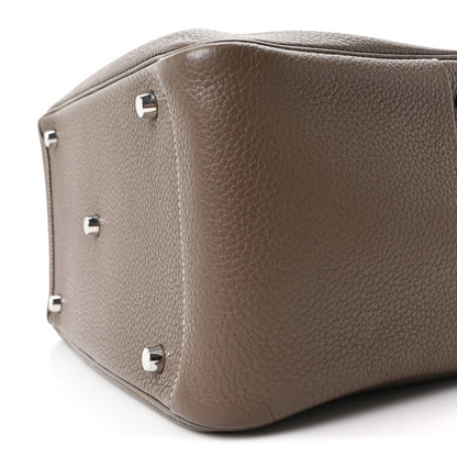 Hermes Taurillon Clemence Lindy 30 Etoupe 10 of 10