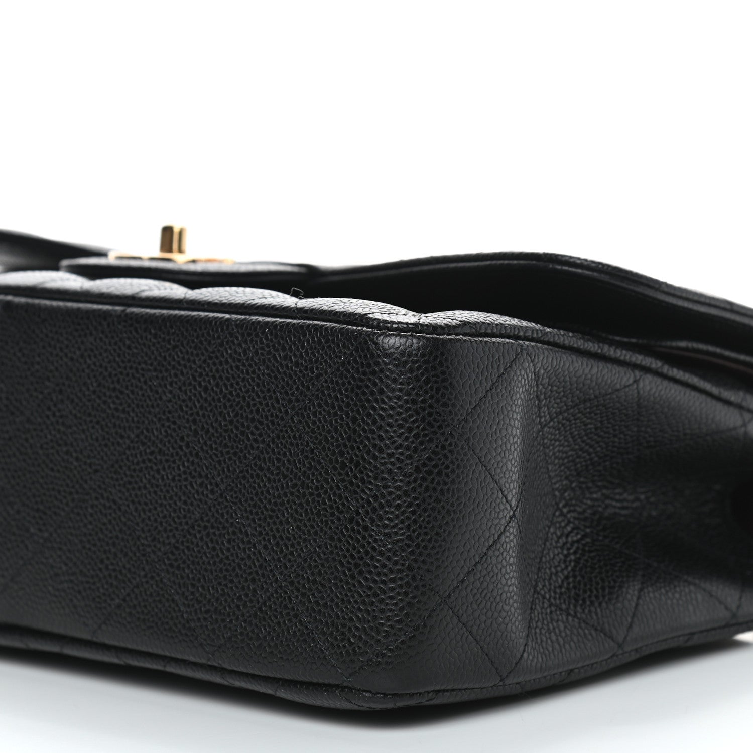 Chanel Caviar Quilted Jumbo Double Flap Black 8 of 8