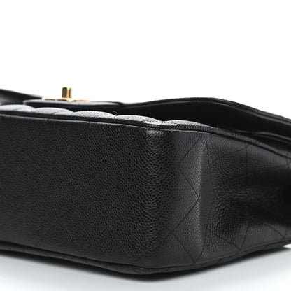 Chanel Caviar Quilted Jumbo Double Flap Black 8 of 8