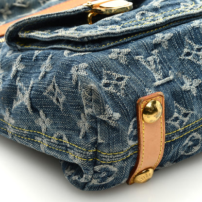 Louis Vuitton Denim Baggy GM Blue 7 of 10