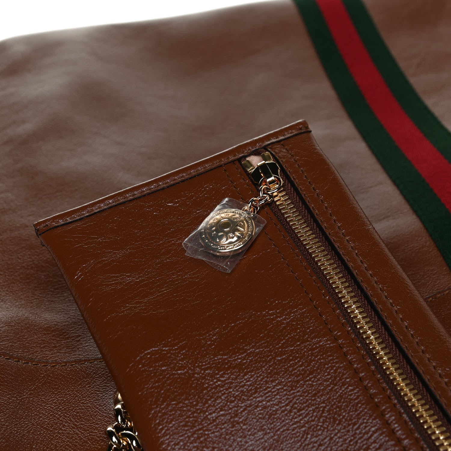 Gucci Calfskin Large Rajah Chain Tote Cuir 12 of 12