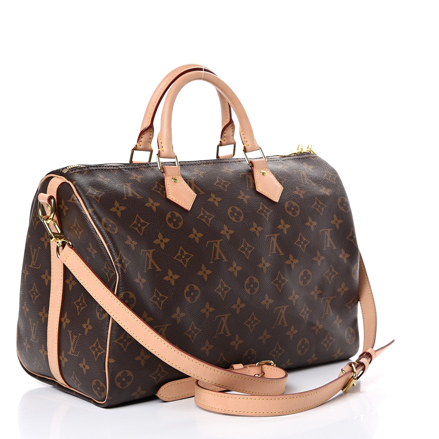 Louis Vuitton Monogram Speedy Bandouliere 35 2 of 13