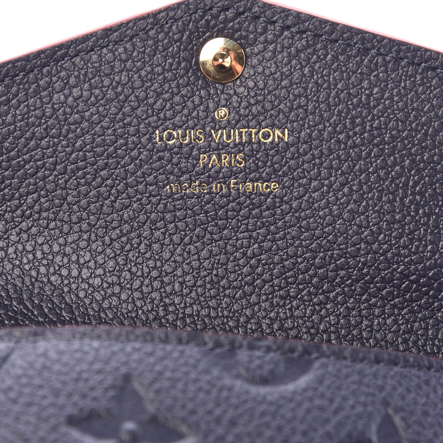 Empreinte Key Pouch Marine Rouge