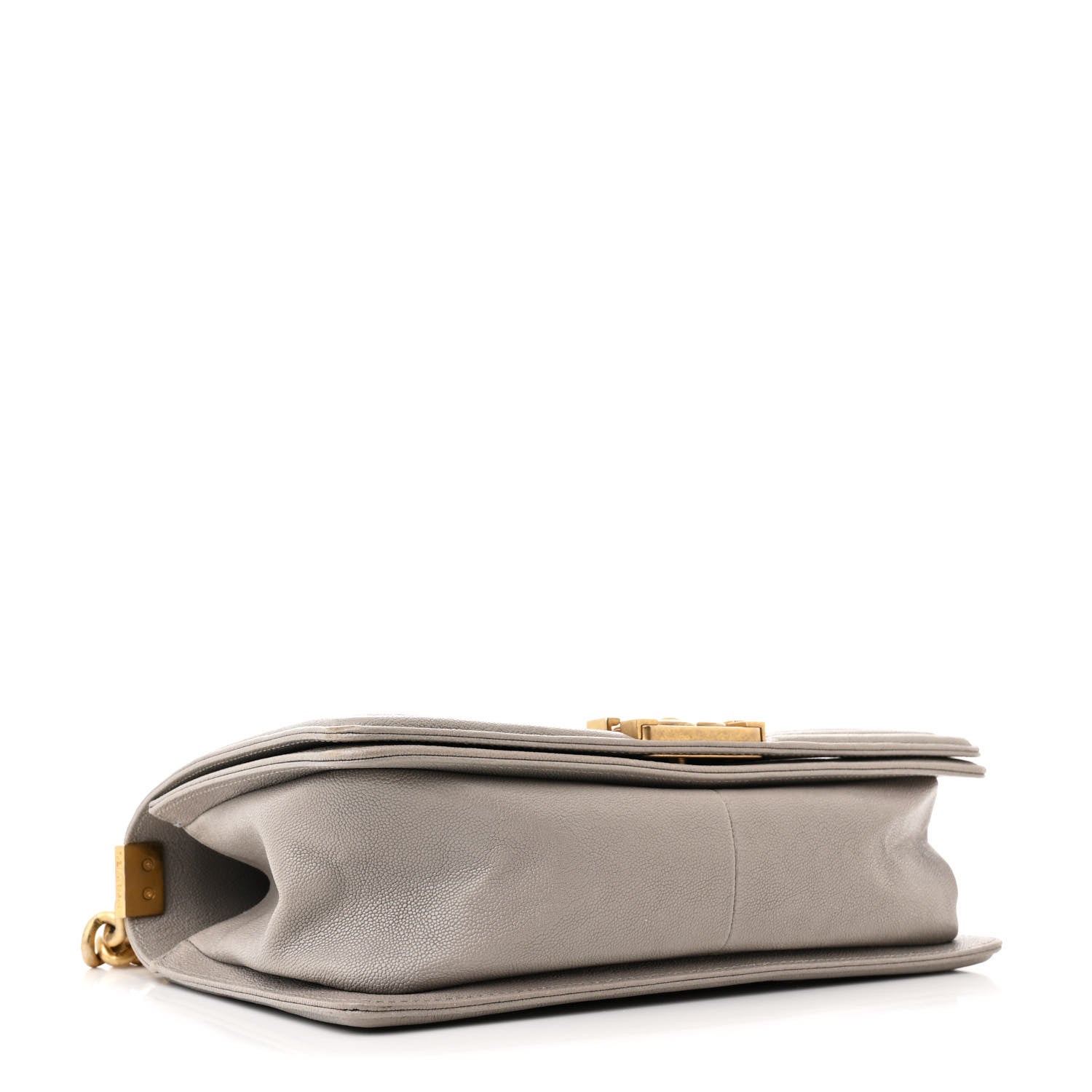 Chanel Caviar Quilted Medium Boy Flap Grey 4 of 11