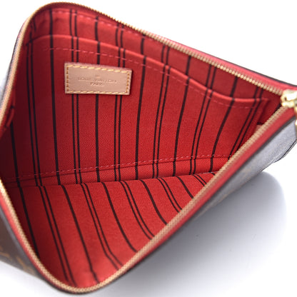 Louis Vuitton Monogram Neverfull MM GM Pochette Cherry 5 of 9