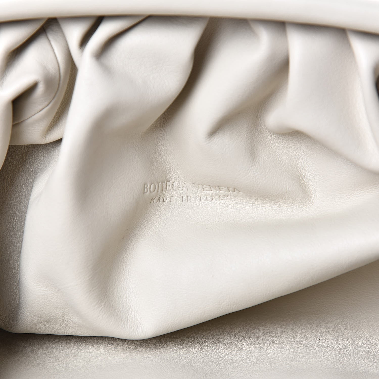 Bottega Veneta Smooth Butter Calf The Pouch Oversized Clutch Mist 6 of 11