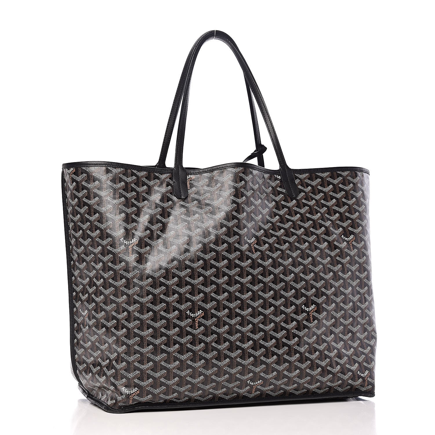 Goyard Goyardine Reversible Anjou GM Black 4 of 15