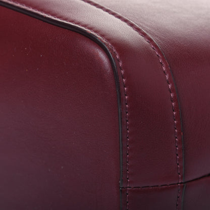 Celine Smooth Calfskin Buckle Bucket Bag Burgundy 19 of 21
