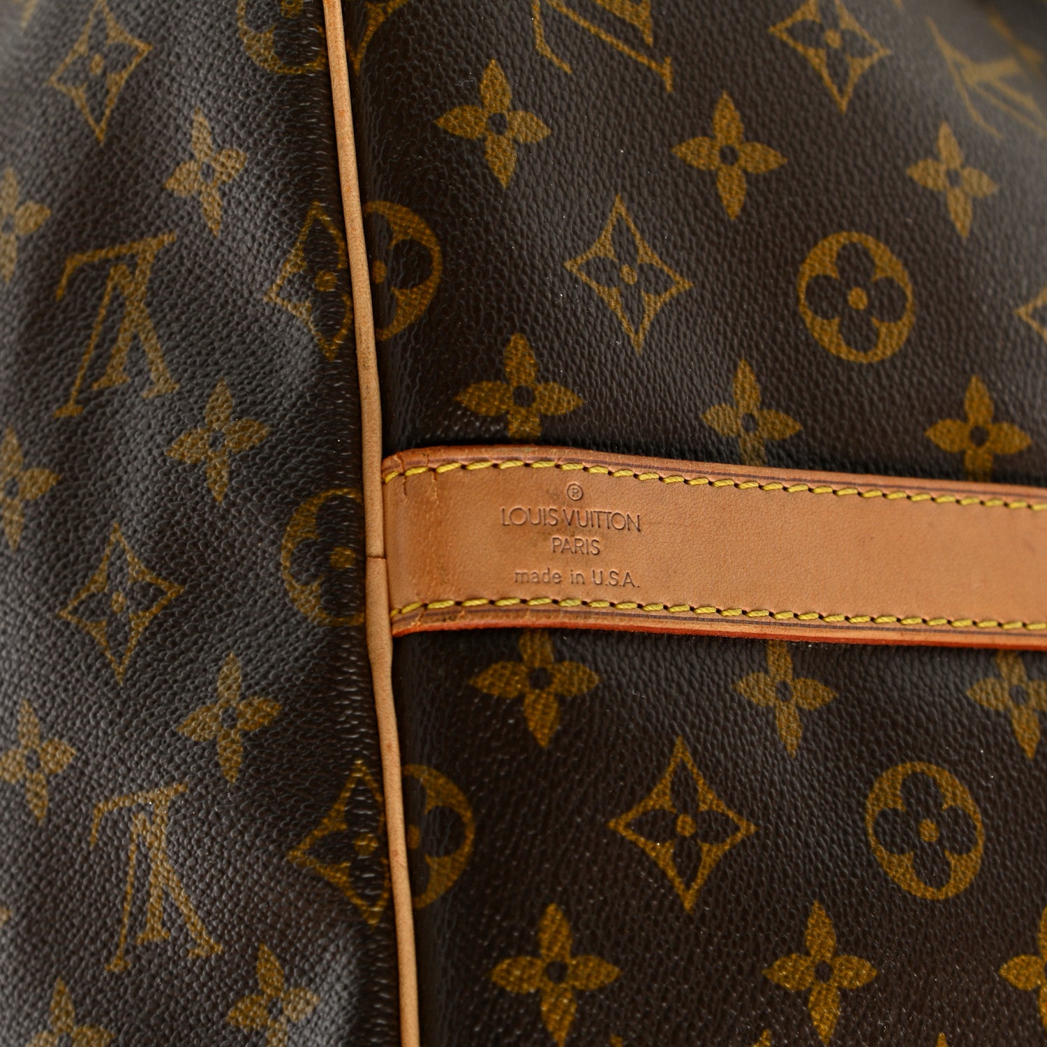 Louis Vuitton Monogram Keepall Bandouliere 55 6 of 19