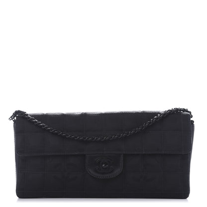 Chanel Nylon Travel East West Flap Black 1 of 10