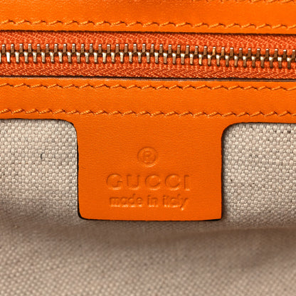 Gucci Monogram Web Medium Mayfair Tote Orange 5 of 11