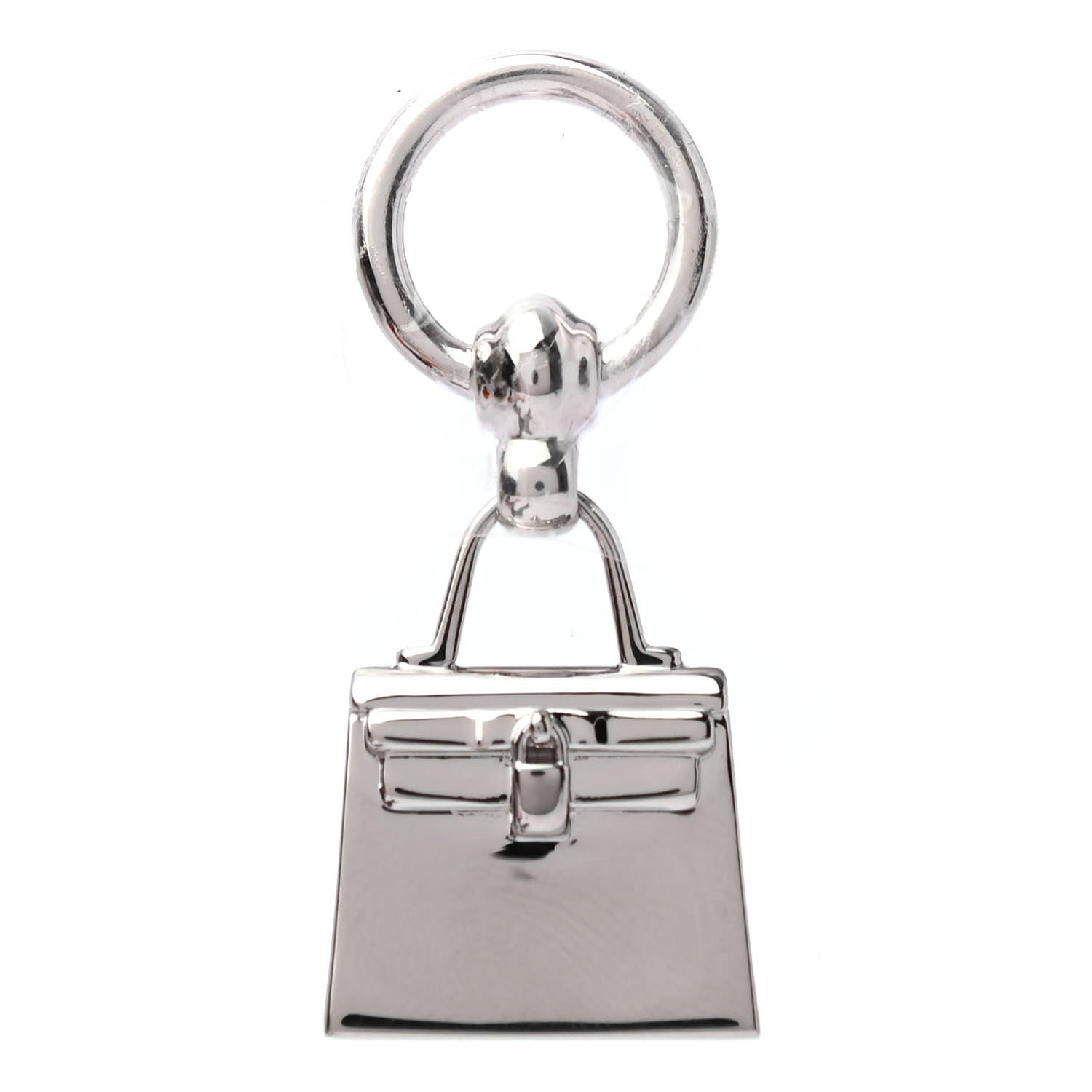 Hermes Palladium Mini Kelly Scarf Ring 1 of 4