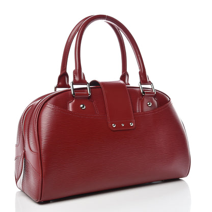 Louis Vuitton Epi Bowling Montaigne GM Rubis 4 of 17