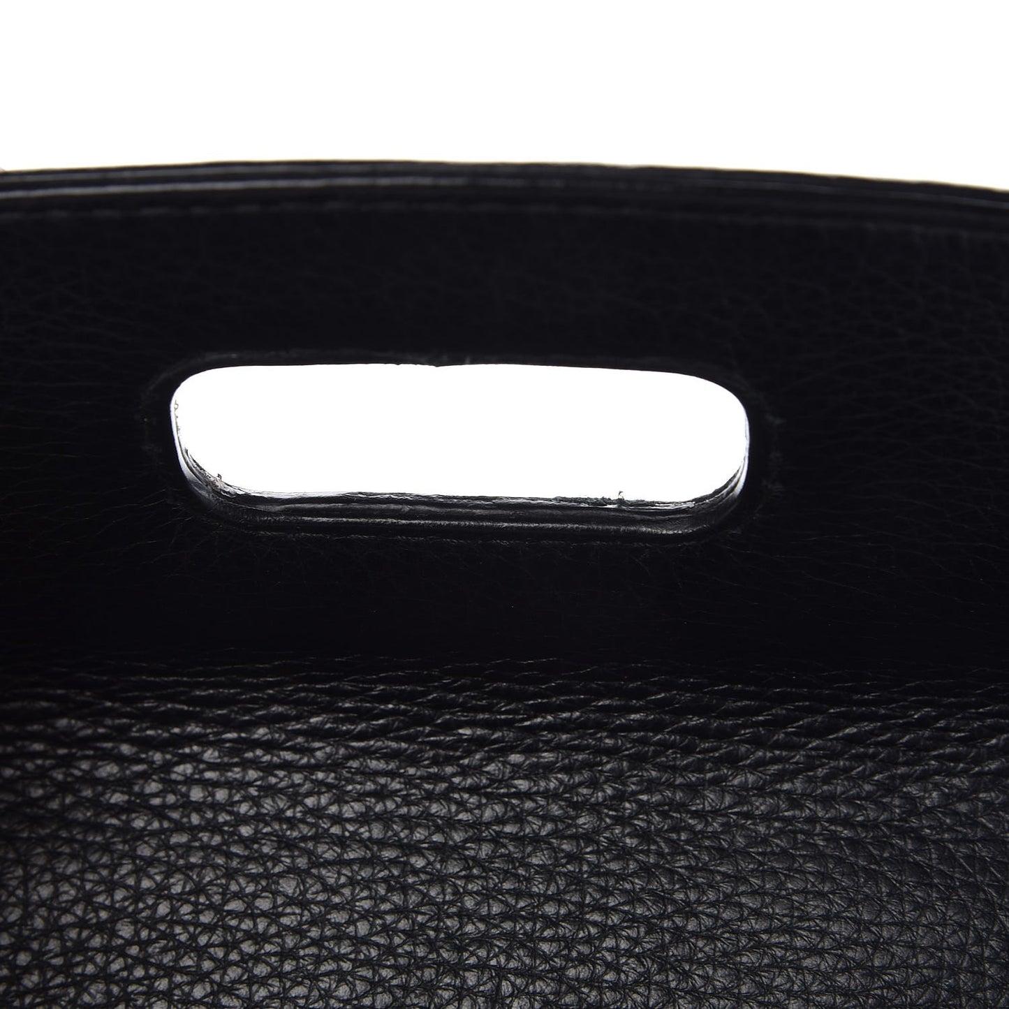 Calfskin Medium New Bamboo Top Handle Bag Black