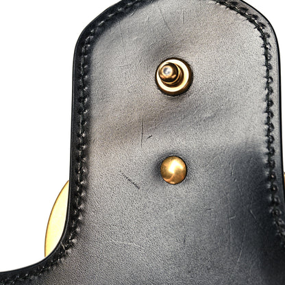 Gucci Knight Calfskin Malaga Kid Heart Medium GG Marmont Chain Handle Bag Black Hibiscus Red Multicolor 12 of 18