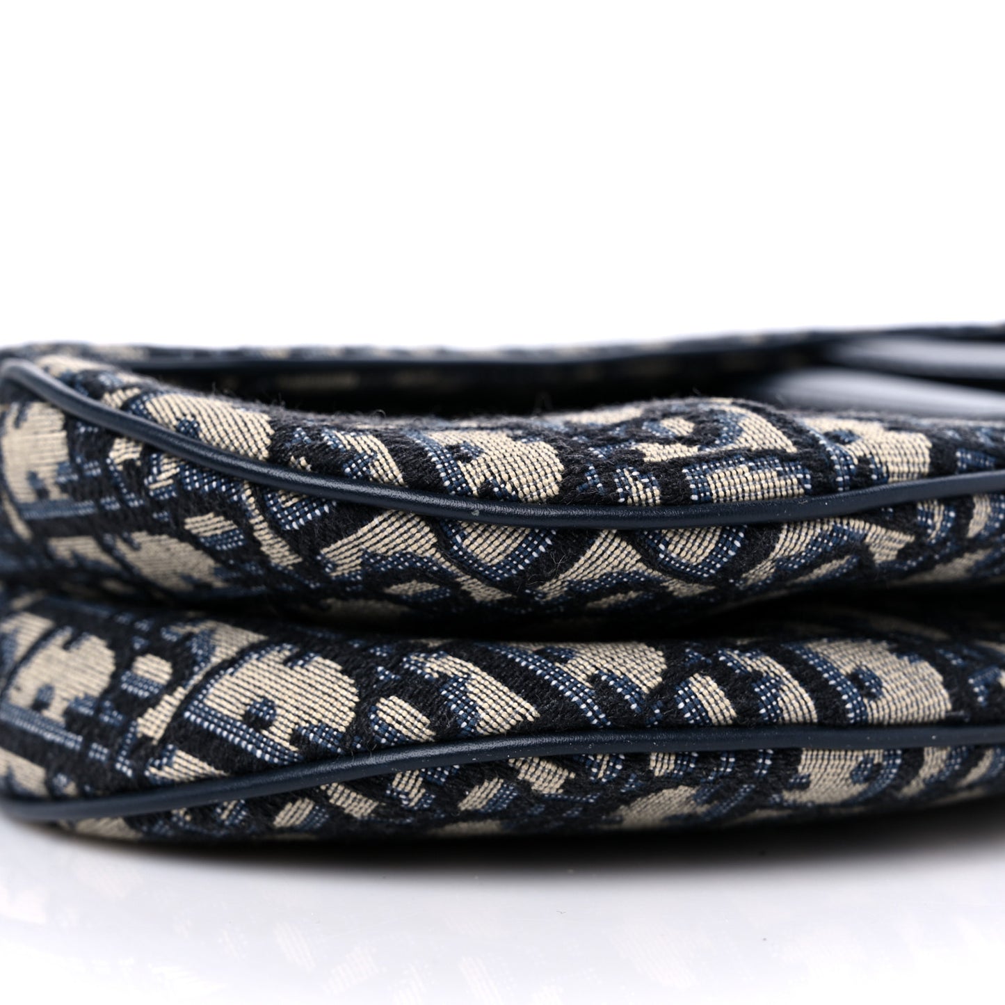 Oblique Saddle Bag Blue