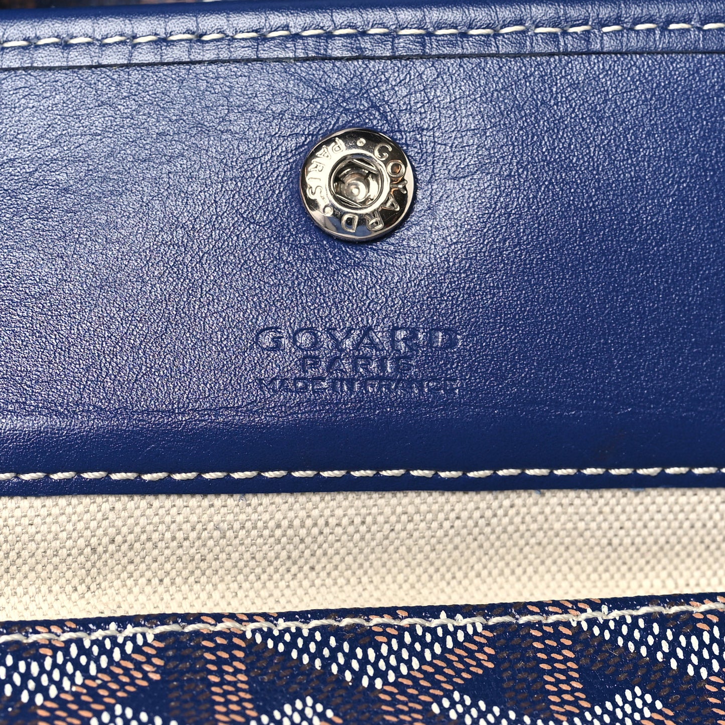 Goyardine Saint Louis GM Navy