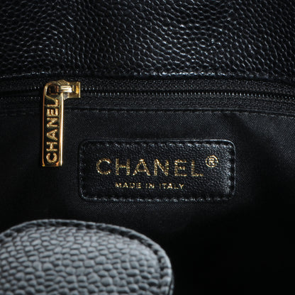 Chanel Caviar Petit Shopping Tote PST Black 6 of 8