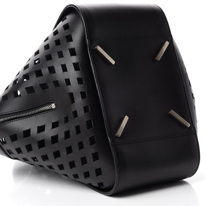 Loewe Calfskin Medium Tulip Hammock Shoulder Bag Black 7 of 11