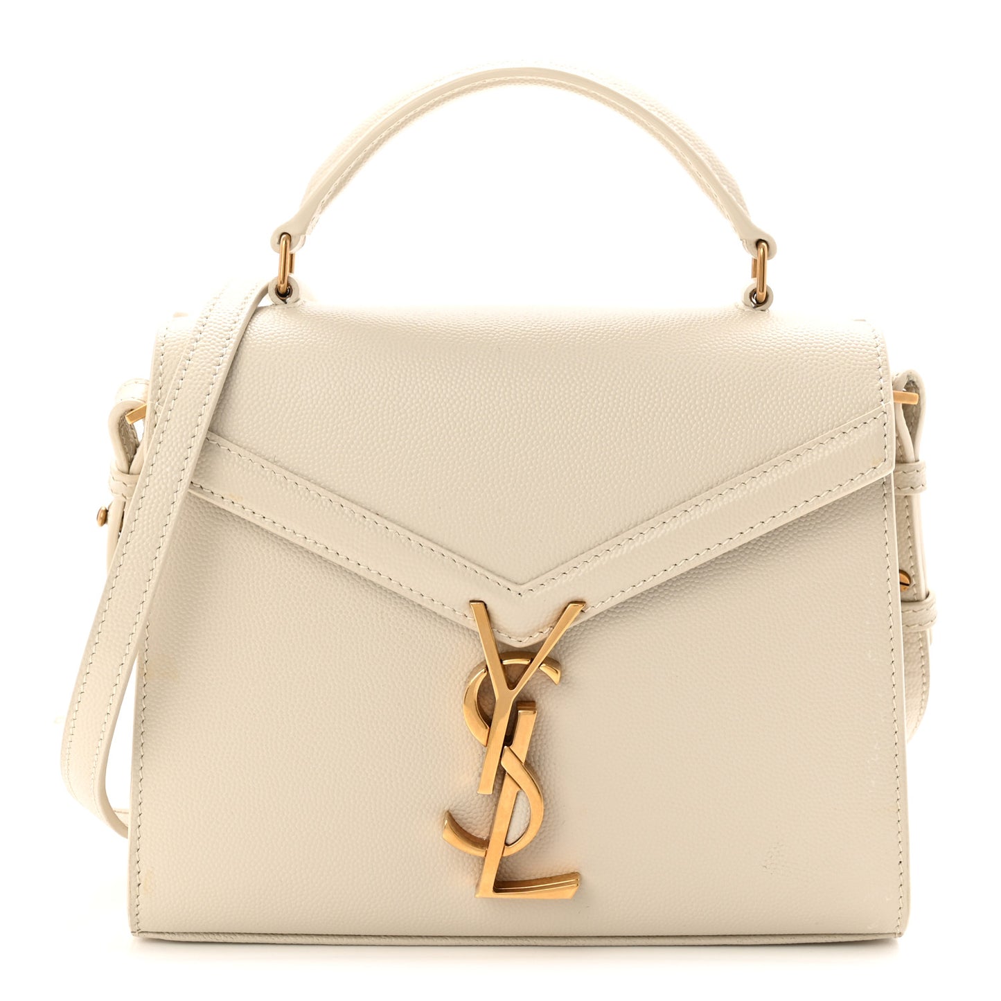 Grain de Poudre Mini Classic Monogram Cassandra Top Handle Crema Soft