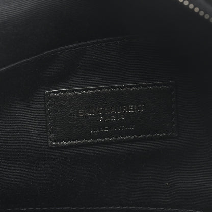 Saint Laurent Calfskin Monogram Belt Bag Black 6 of 8