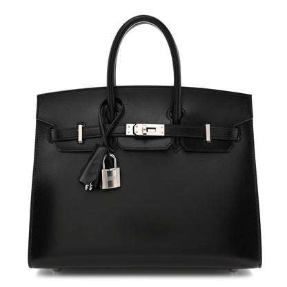 Hermes Box Birkin Sellier 25 Black 1 of 12