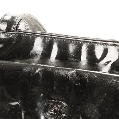 Chanel Patent CC Flap Tote Black 8 of 12