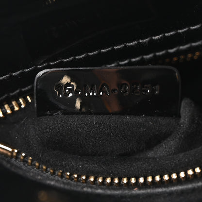 Christian Dior Patent Cannage Small Lady Dior Black 7 of 10