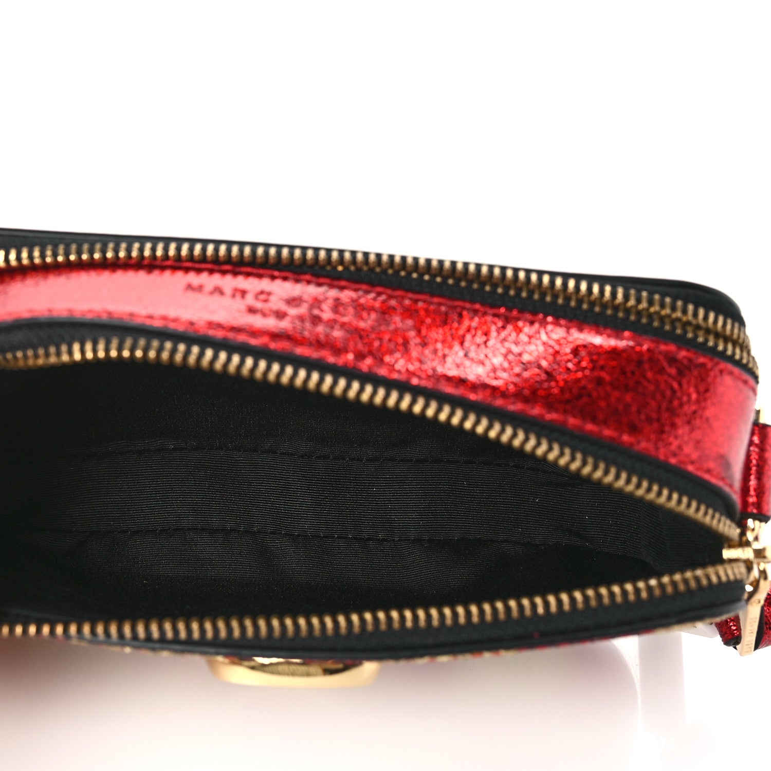 Marc Jacobs Saffiano Checkered Snapshot Camera Bag Gold Multicolor 5 of 9