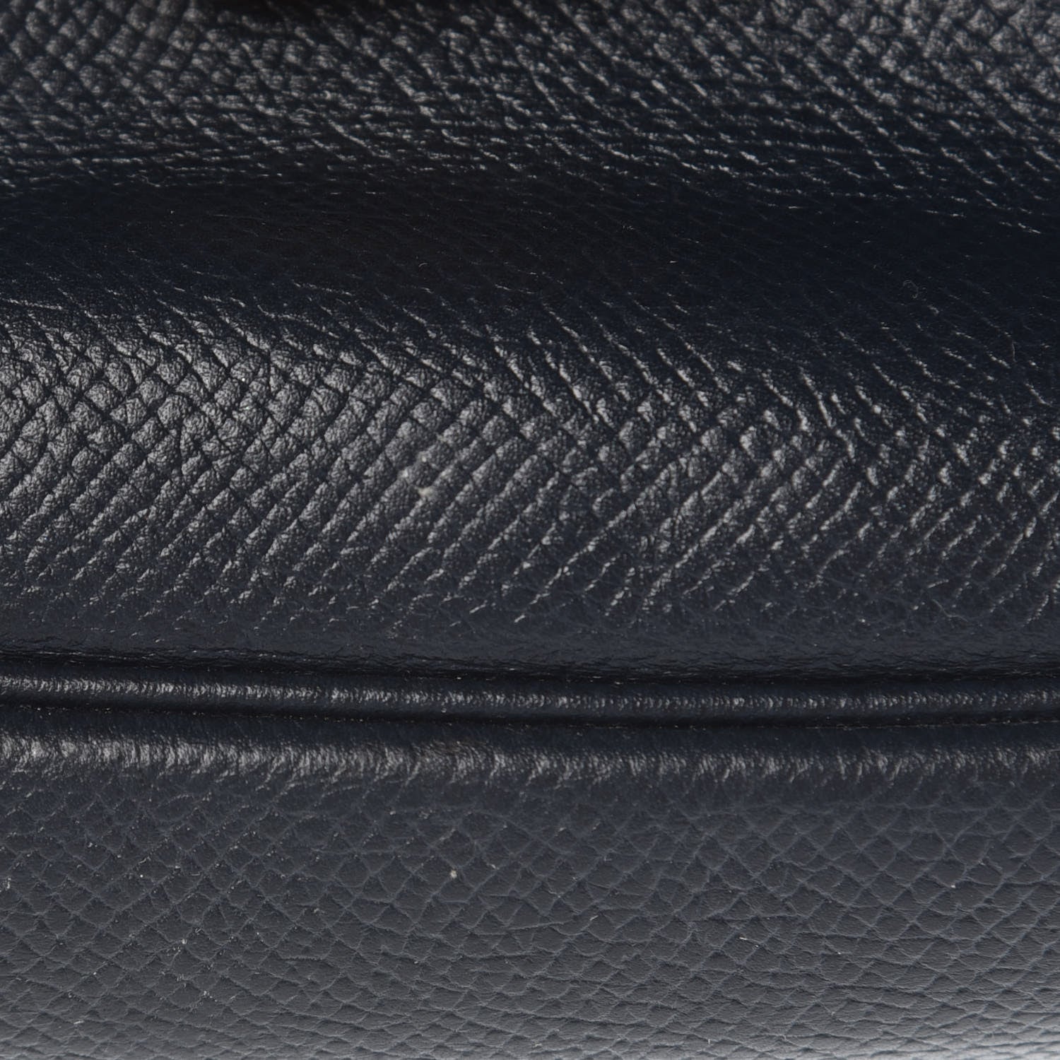 Hermes Courchevel Kelly Pochette Belt Bag Bleu Marine 7 of 11