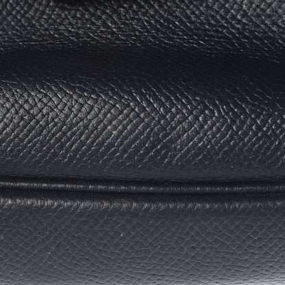 Hermes Courchevel Kelly Pochette Belt Bag Bleu Marine 7 of 11
