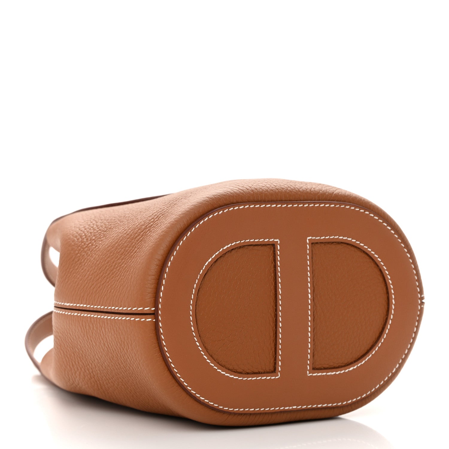 Hermes Taurillon Clemence Swift In-The-Loop 18 Bag Gold 4 of 11