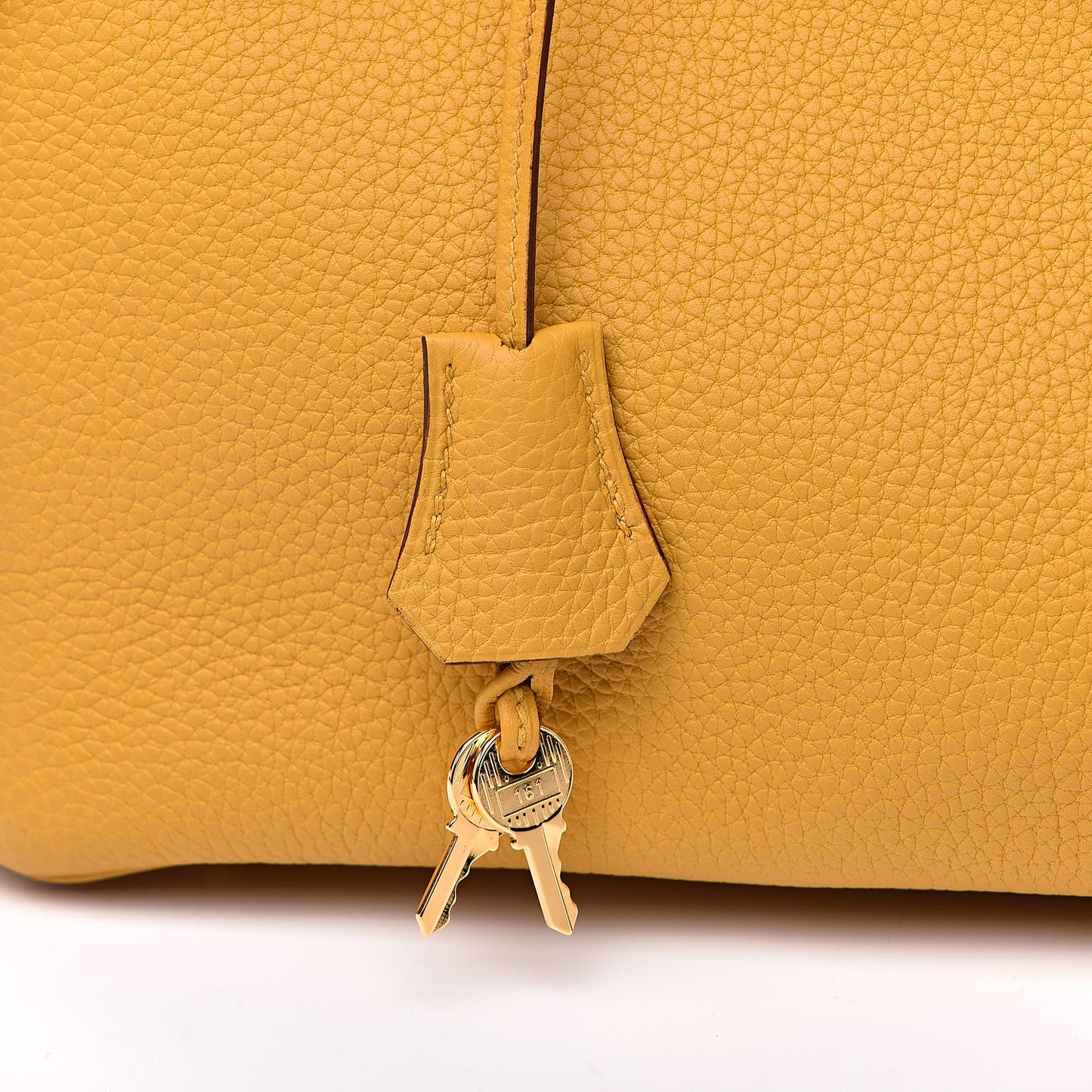 Togo Birkin 30 Jaune Ambre