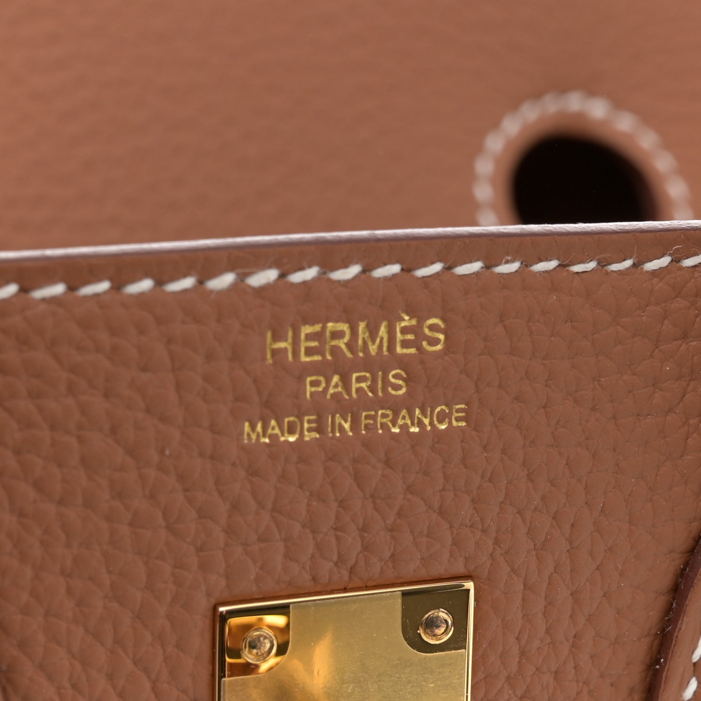 Togo Birkin 25 Gold
