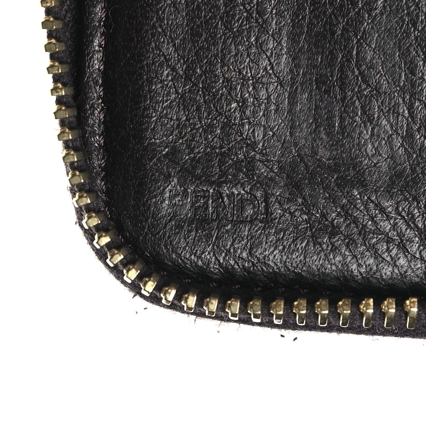 Zucca Zip Around Wallet Tobacco Ebano