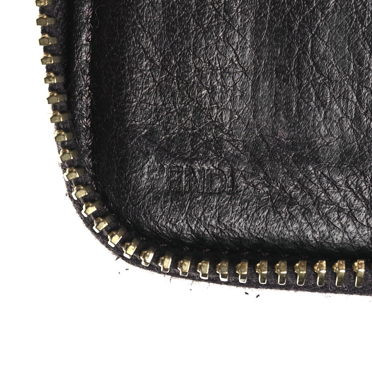 Fendi Zucca Zip Around Wallet Tobacco Ebano 6 of 9