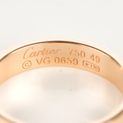 Cartier 18K Pink Gold 4mm LOVE Wedding Band Ring 49 4.75 4 of 4