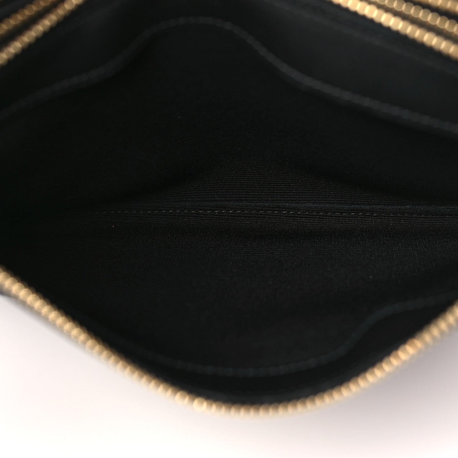 Celine Lambskin Large Trio Crossbody Bag Black 7 of 11