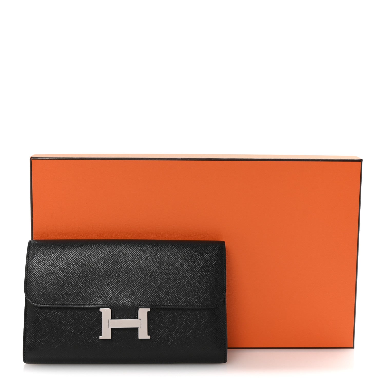 Hermes Epsom Constance Long Wallet Black 14 of 14
