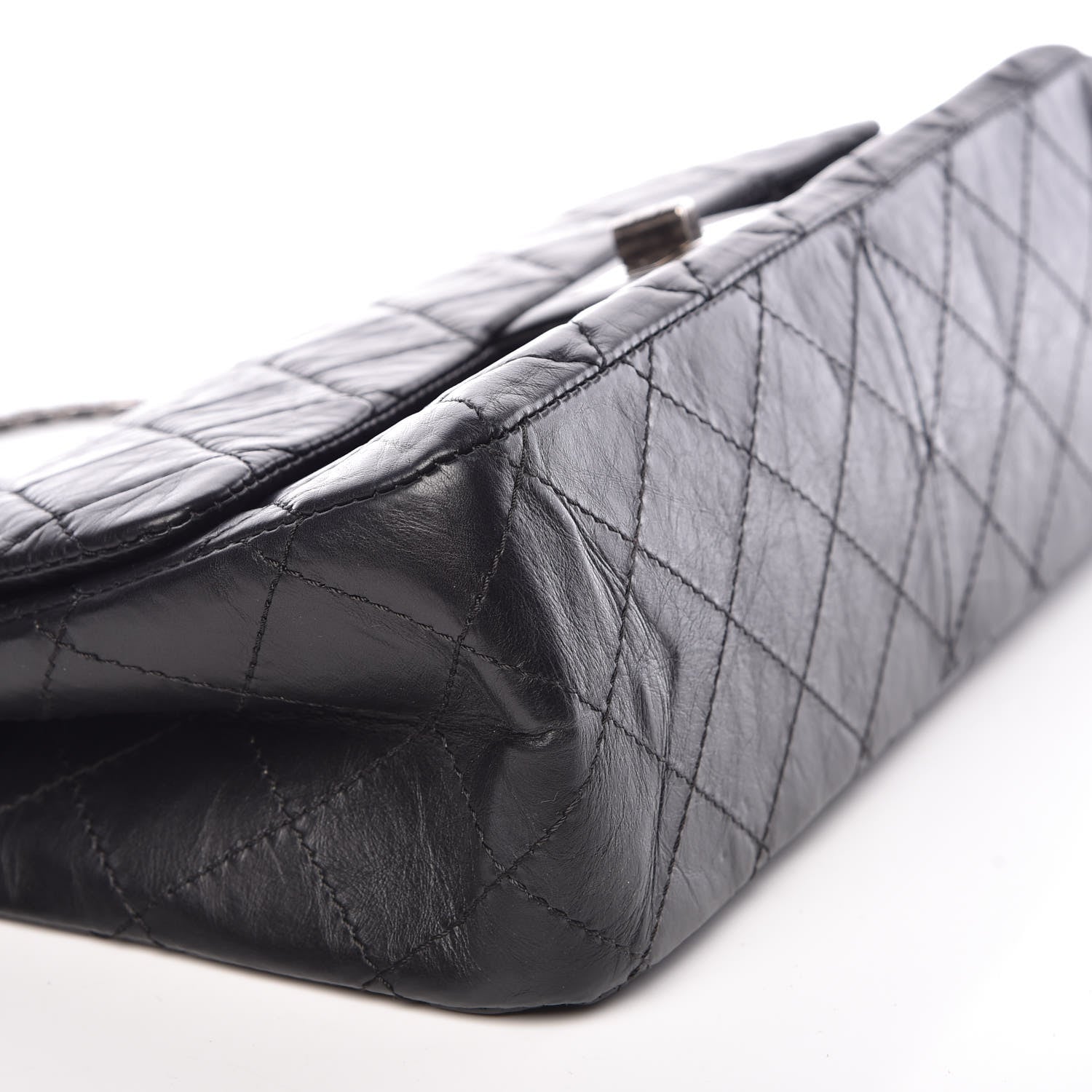 Chanel Aged Calfskin Quilted 2.55 Reissue 227 Flap Black 5 of 13