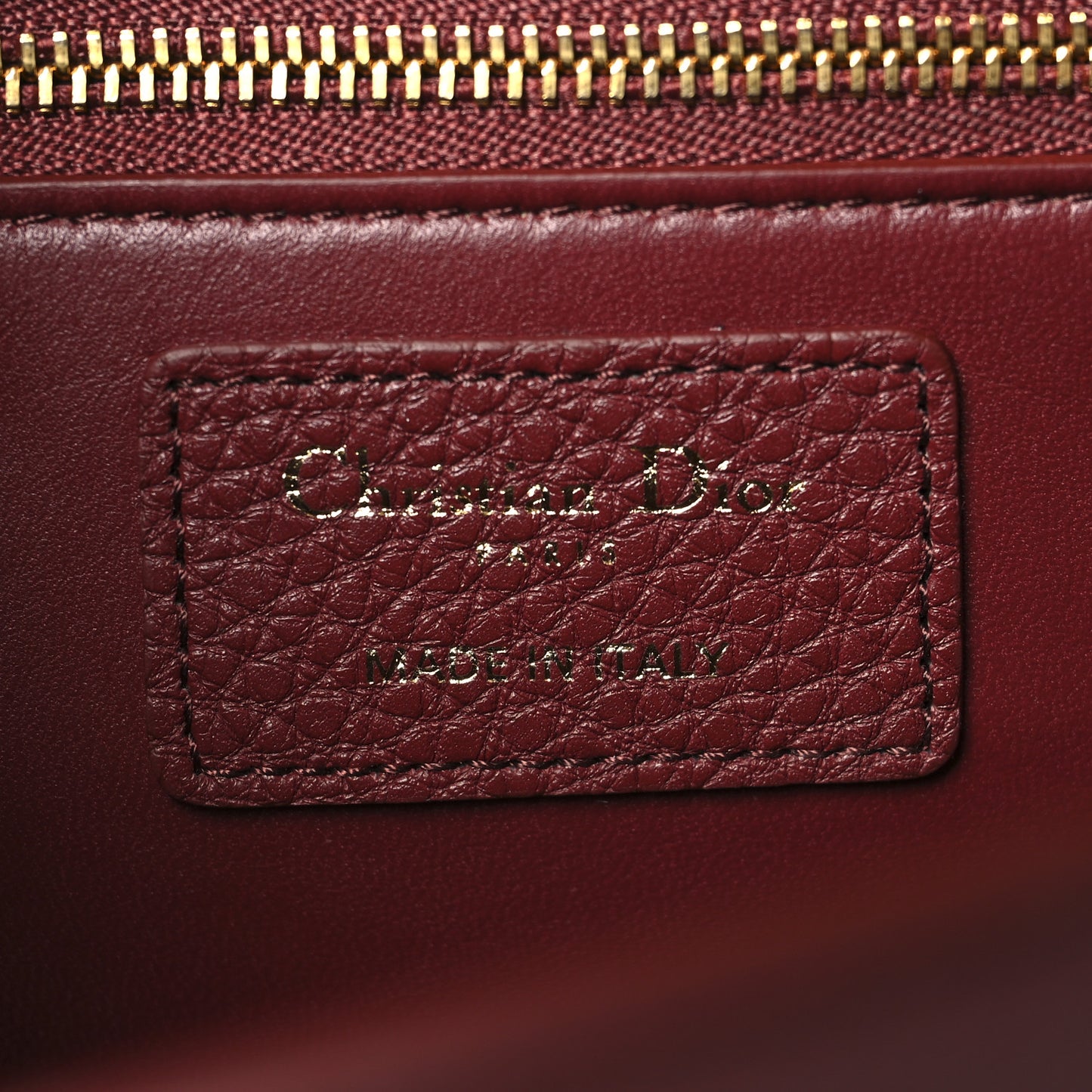 Grained Calfskin 30 Montaigne Flap Bag Red Brick