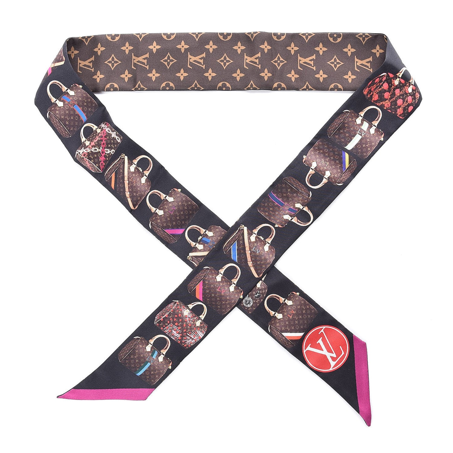 Silk Monogram Tribute to Speedy BB Bandeau