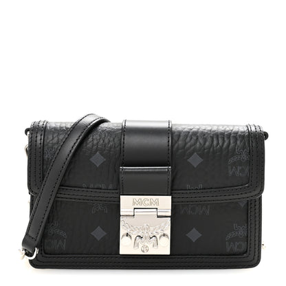 MCM Visetos Mini Tracy Crossbody Bag Black 1 of 9