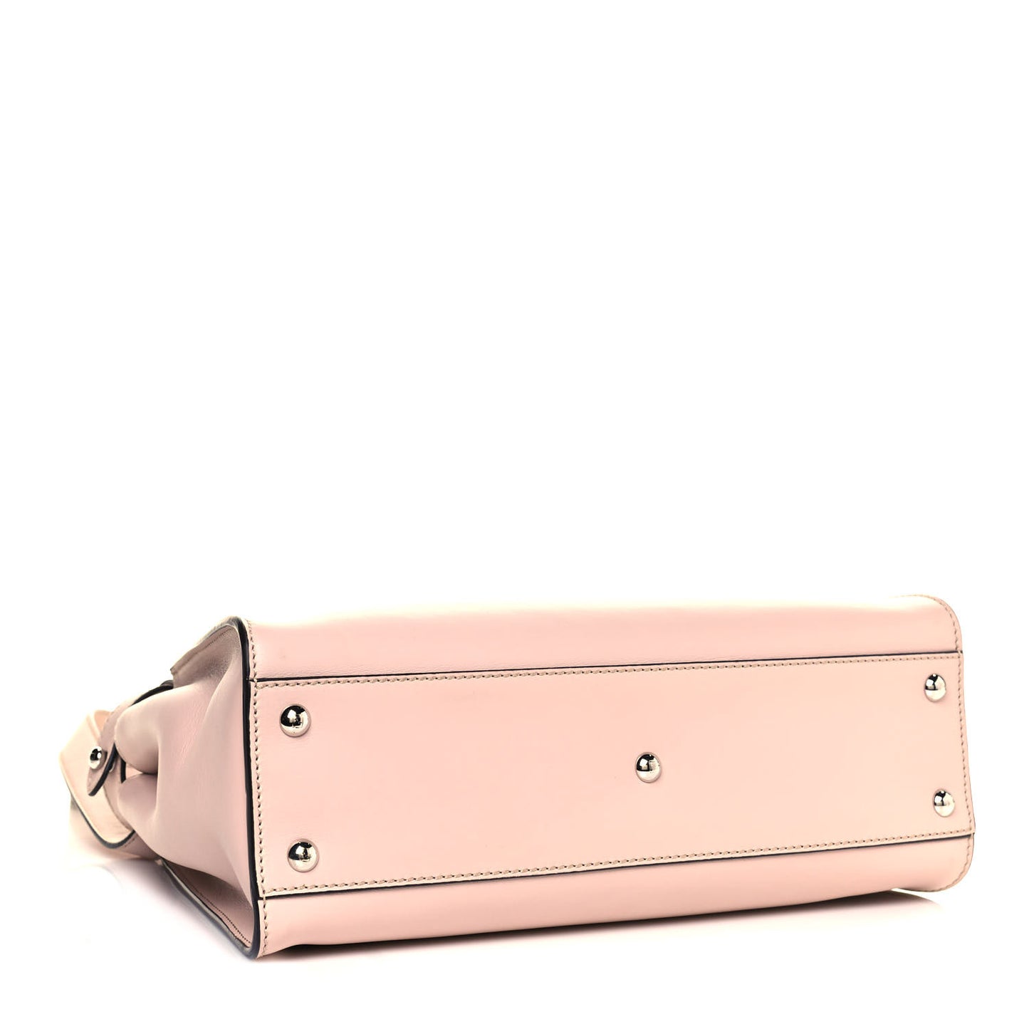 Vitello Seta Shiny Nappa Medium Peekaboo Iconic Satchel Soap Opale